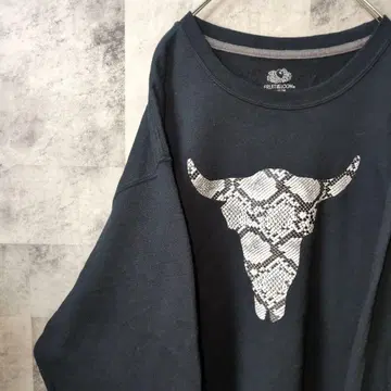 프룻 오브 더 룸 맨투맨 트레이닝복 블랙 M C44,12