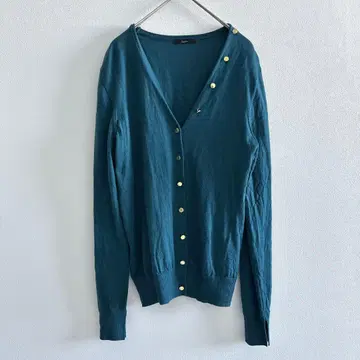 어반리서치 로쏘 니트 가디건 골드 버튼 긴팔 울