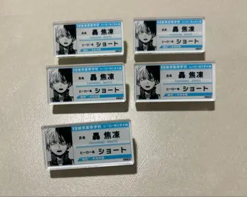 나의 히어로 아카데미아 명함 배지 컬렉션 토도로키 쇼토