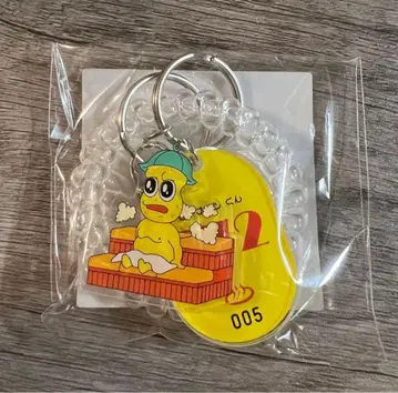 포코피 극락탕 포코피의 온천 락커 키 스타일 키링 피넛 군