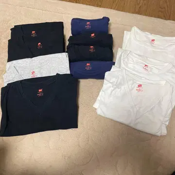 헤인즈 프리미엄 T셔츠 12장 세트