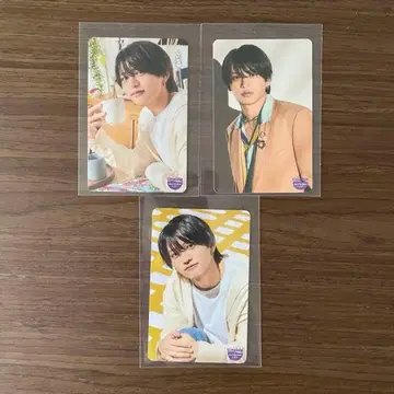 timelesz 트레이딩 카드 마츠시마 소/이노마타 슈토 3장 세트