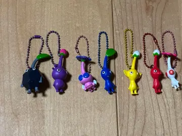 피크민 키링 8개 세트