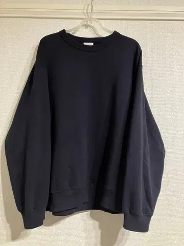 DRIES VAN NOTEN 25SS HAX 맨투맨 S 네이비