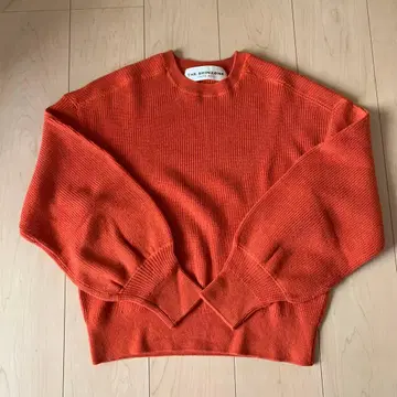 THE SHINZONE 케이프 린 니트 오렌지