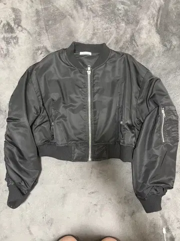 INGNI 블랙 MA-1 자켓 M 사이즈