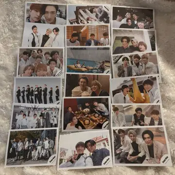 SnowMan 2020-2021 브로마이드 페어+단체 사진 122장