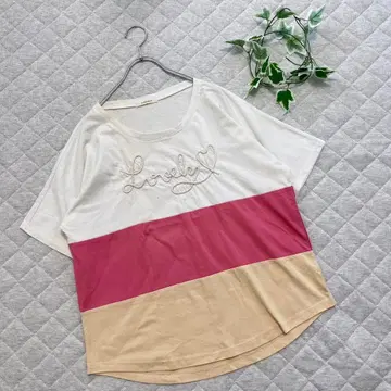 올리브 데 올리브 [ LL ] T셔츠 여성용 티셔츠 반팔 상의