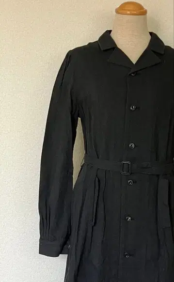 아츠&사이언스 블랙 데님 셔츠 원피스 벨트 포함