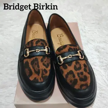 [새상품] BridgetBirkin 레오파드 무늬 로퍼 37