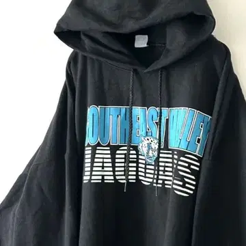 헤인즈 사우스이스트밸리 재규어스 후드티 2XL 블랙 구제 의류