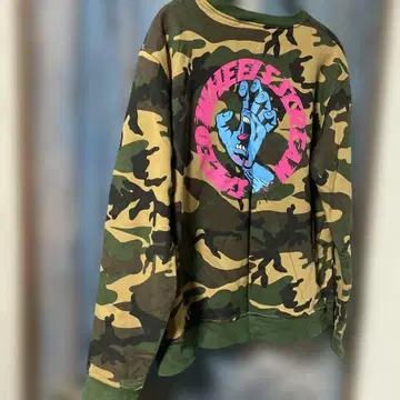 SANTA CRUZ 카모 패턴 트레이닝복 M