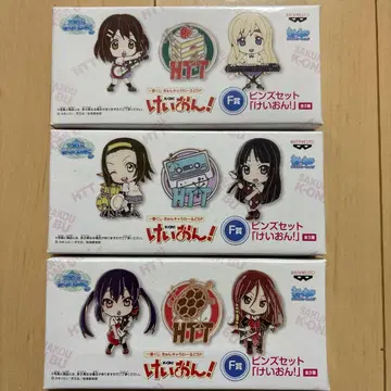 케이온! 핀즈 세트 3개 세트