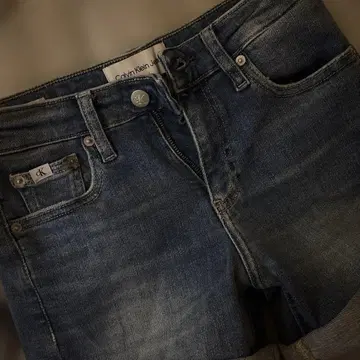 Calvin Klein Jeans 데님 숏팬츠