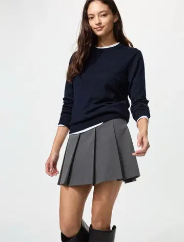 [ 미사용 새상품 ] 유니클로 메리노 크루넥 스웨터 UNIQLO