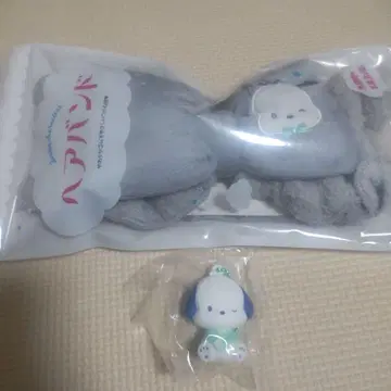 포차코 헤어밴드 키링 세트