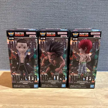 HUNTER x HUNTER 월드 컬렉터블 피규어 환영여단 3종 세트