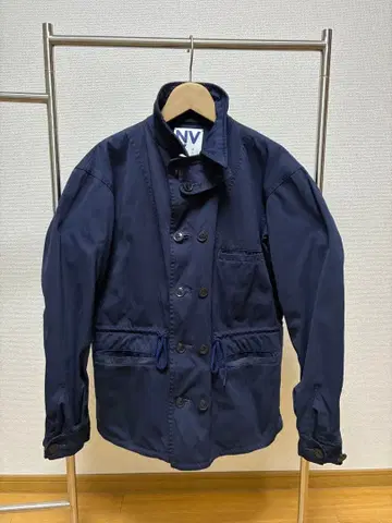 거의 미사용 NVY by FAT 블루종 자켓