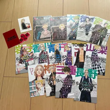 도쿄 리벤저스 엽서, 스티커 세트