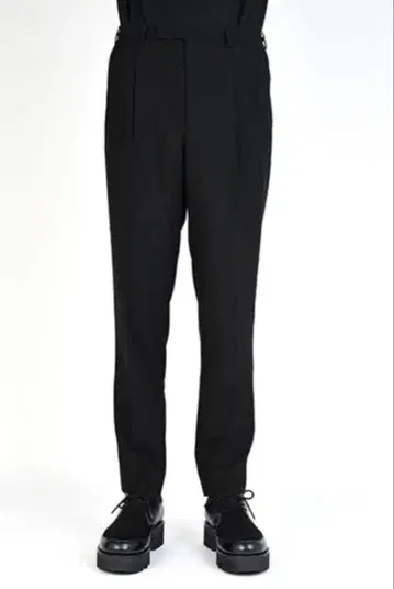 LADMUSICIAN 울 개버 슬랙스 팬츠