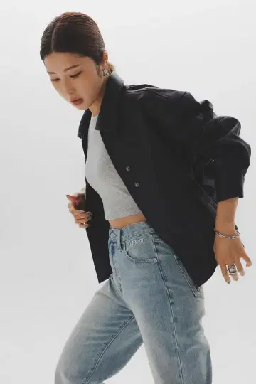 버전 오브 유 Boyfriend Leather Jacket