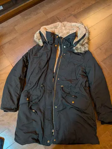 블랙 모즈 코트 퍼 포함