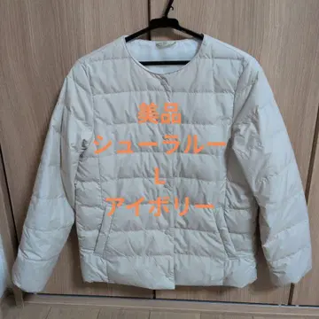 새상품급 슈라루 다운 자켓 L 착용 지속 에코
