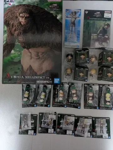 제일복권 진격의 거인 A상 짐승의 거인 피규어 C상 D상 + 덤