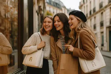 훌라 FURLA PRIMULA S 핸드백 화이트 계열