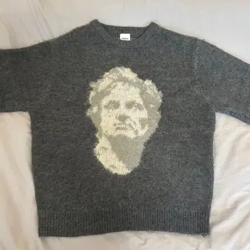 WISH FOREVER 그레이 니트 스웨터 L