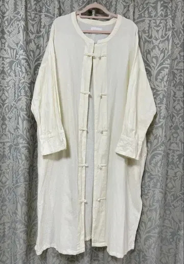 [ mumokuteki ] 차이나 버튼 원피스 겉옷