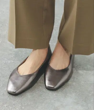 GLOBAL WORK  발수 핏 펌프스 펌프스 건메탈