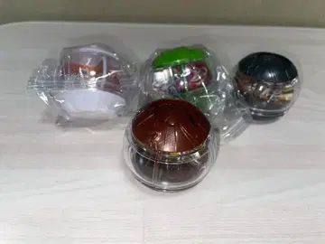 라이더 캡슐 4개 세트 카이자 발렌 타이쿤 마제이드