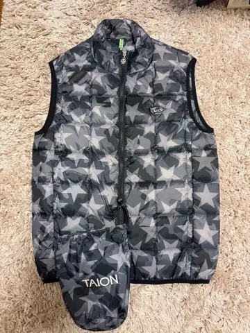 Dance With Dragon 다운 베스트 남성용 사이즈 2 카모플라주