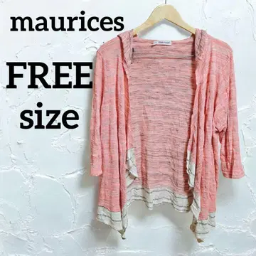 maurices 상의 성숙 캐주얼 심플 겉옷 패턴 제품 하나뿐인 아이템