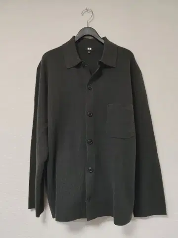 유니클로 C 유니클로 밀라노 리브 셔츠 가디건