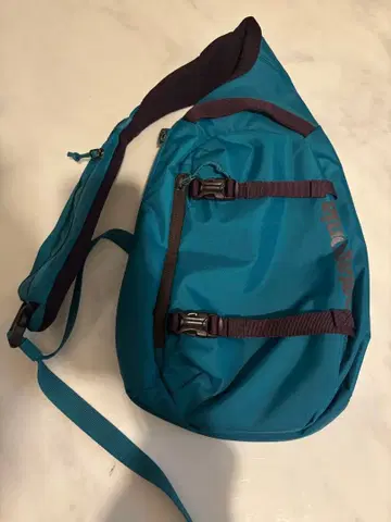 Patagonia 원 숄더 바디 팩 시착만 한 상품 블루