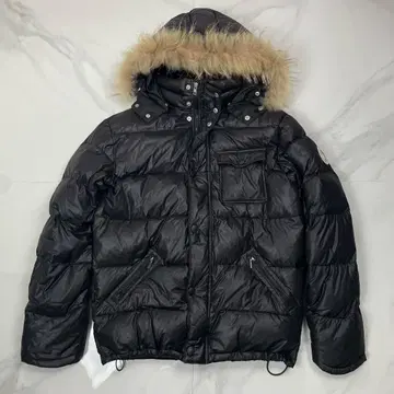 00s 헤이세이 갸루 퍼 다운 자켓 광택 시크 스타일 그런지 y2k