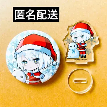 잭 얀느 화이트 타 미츠키 캔뱃지 아크릴 스탠드 미사용 익명