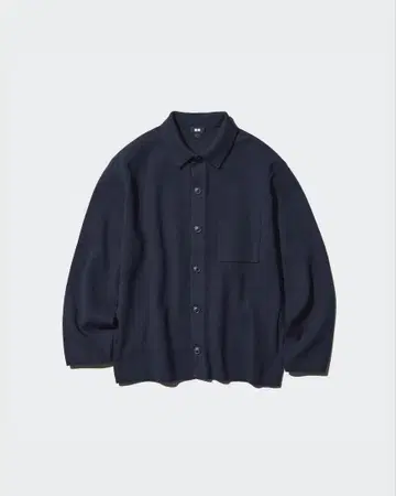 미라노 리브 셔츠 가디건 유니클로 2024년제