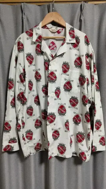 [ TOWNCRAFT ] 파자마 프린트 셔츠 자켓 긴팔