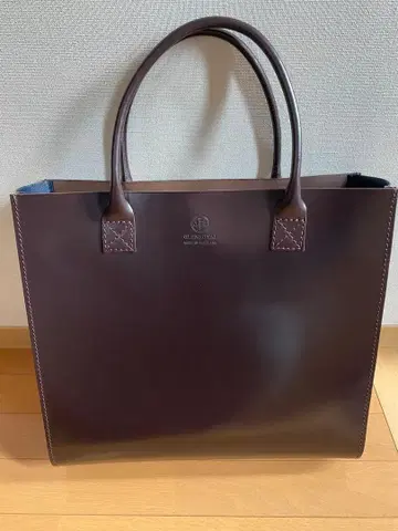 [ 미사용 ] 글렌로얄 빅 토트백 시가 x 다크 블루