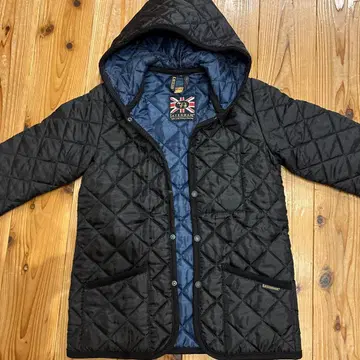 LAVENHAM 퀼팅 자켓 블랙 36