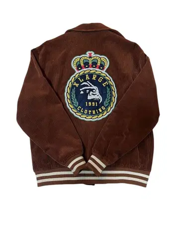 [ 컨디션 최상 ] XLARGE 코듀로이 자켓 브라운 사이즈 M