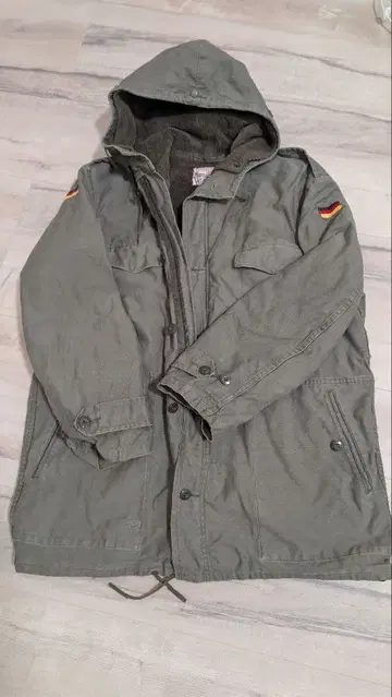 90년대 독일군 코트 보아 라이너 포함 필드 파카 밀리터리 모즈 코트