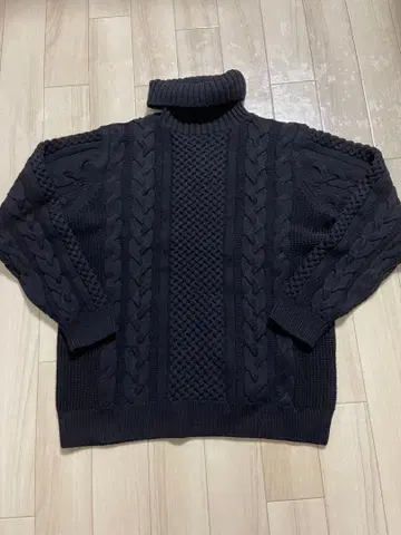 BEAUTY&YOUTH 케이블 니트 L 사이즈