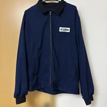 XLARGE 네이비 집업 자켓