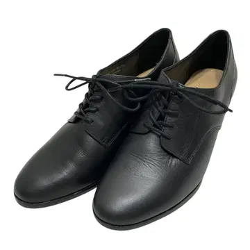 [ 새상품급 ] 잉그 (23.5) 레이스업 슈즈 청키힐 천연 가죽 레어