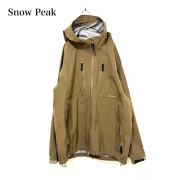 스노우피크 고어텍스 레인 자켓 Snow peak 코요테