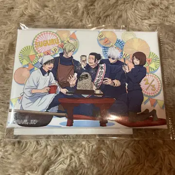주술회전 회옥 옥절 MAPPA 여름 유우지 벌스데이 굿즈 스퀘어 캔뱃지